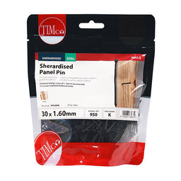 TIMCO Panel Pins Sherardised - 30 x 1.60 (0.5kg)