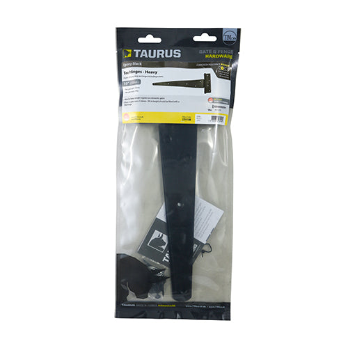 TIMCO Strong Tee Hinges Black - 10