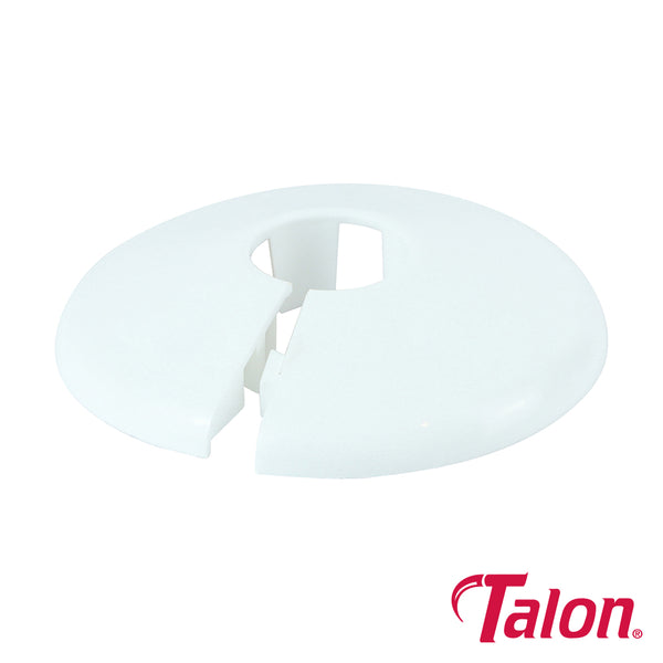 Talon Pipe Collar White - 15mm (10pcs)