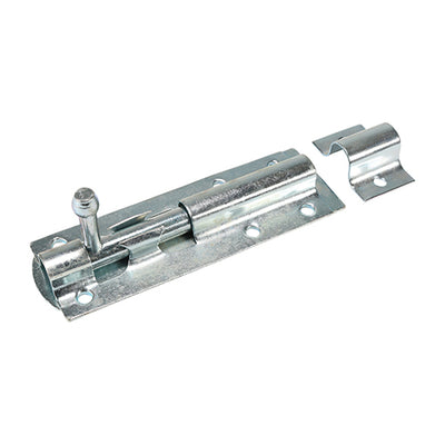 TIMCO Straight Tower Bolt Silver - 3