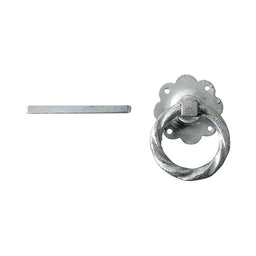 TIMCO Ring Gate Latch Twisted Hot Dipped Galvanised - 6"