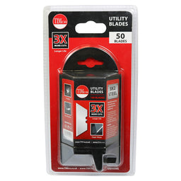 TIMCO Utility Knife Blade - 60 x 19 x 0.6 (50pcs)