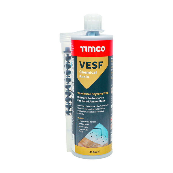 TIMCO Vinylester Styrene Free Chemical Anchor Resins - 410ml