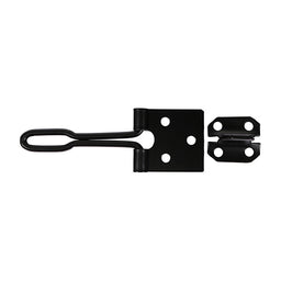 TIMCO Hasp & Staple Wire Pattern Black - 4"