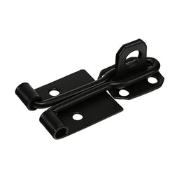 TIMCO Hasp & Staple Wire Pattern Black - 4"