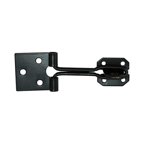 TIMCO Hasp & Staple Wire Pattern Black - 4