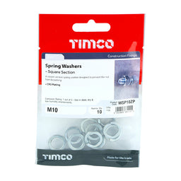 TIMCO Spring Washers DIM7980 Silver - M10 (10pcs)